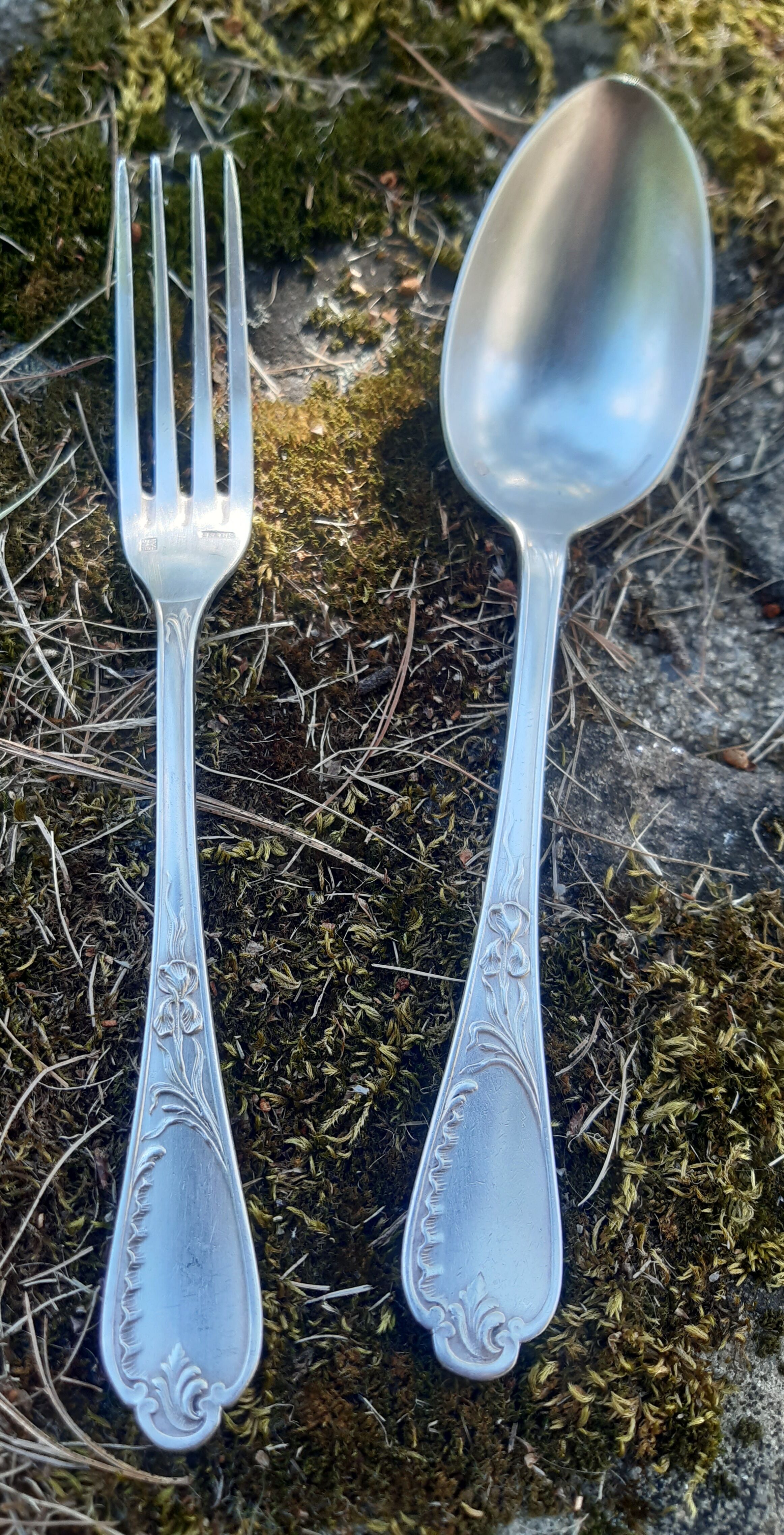 Ercuis silver cutlery