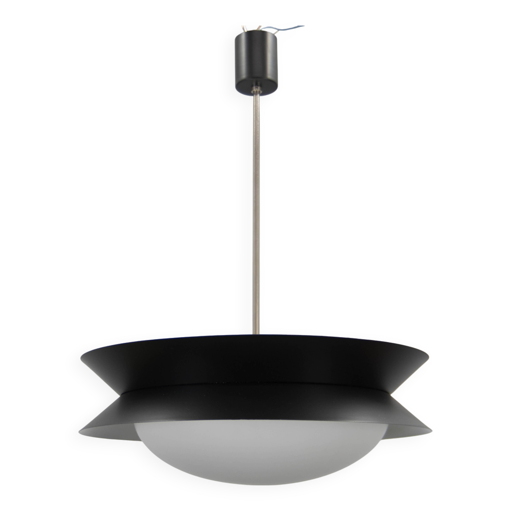 Space Age UFO Chandelier, 1960s, Restored