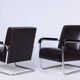 Bauhaus Armchair in Chrome and Leather from Hynek Gottwald, Czech, 1930s