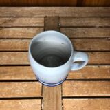 Old BETSCHDORF Tankard Gray Blue Sandstone Vintage #A604