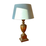 Gilded wooden lamp