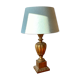 Gilded wooden lamp