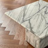 Vintage 70s marble coffee table