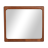 Teak wooden mirror produced by Dyrlund 26x26cm