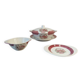 Service partiel Art Déco, Faïencerie de Badonviller, 1920-1940