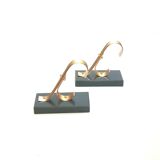 Pair of glasses - gold starry book 1950s 20th century