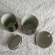 Set of 2 vintage Japanese tea cups Kutani Ware Yozan