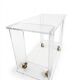 Iconic dessert in transparent Lucite – Attributed to David Lange