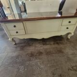 Rectangular bar coffee table