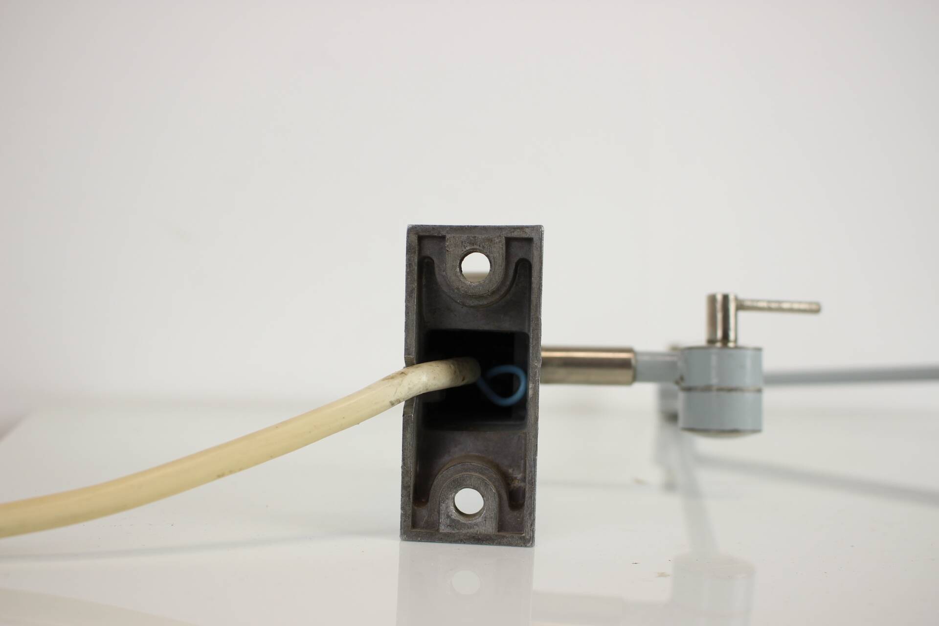 Adjustable Industrial Wall/Table Lamp, 1950's, Czechoslovakia