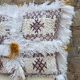 Berber kilim cushion cover: Moroccan wool cushion