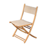 1970s Scandinavian beech folding chair
