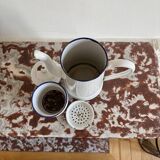 Large enameled coffee pot