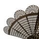 Antique French Peacock Fireplace Screen, late 1800s