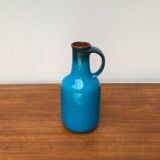 Mid-century German ceramic carafe vase by Ursula Beyrau for Gräflich Ortenburg Keramik, 1960s.