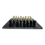 Vintage marble chess set