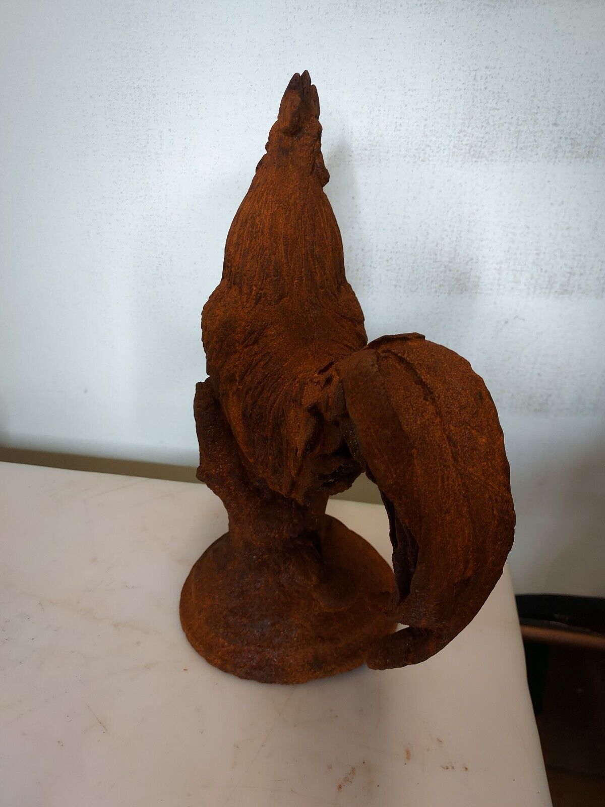 Cast iron rooster / garden decoration