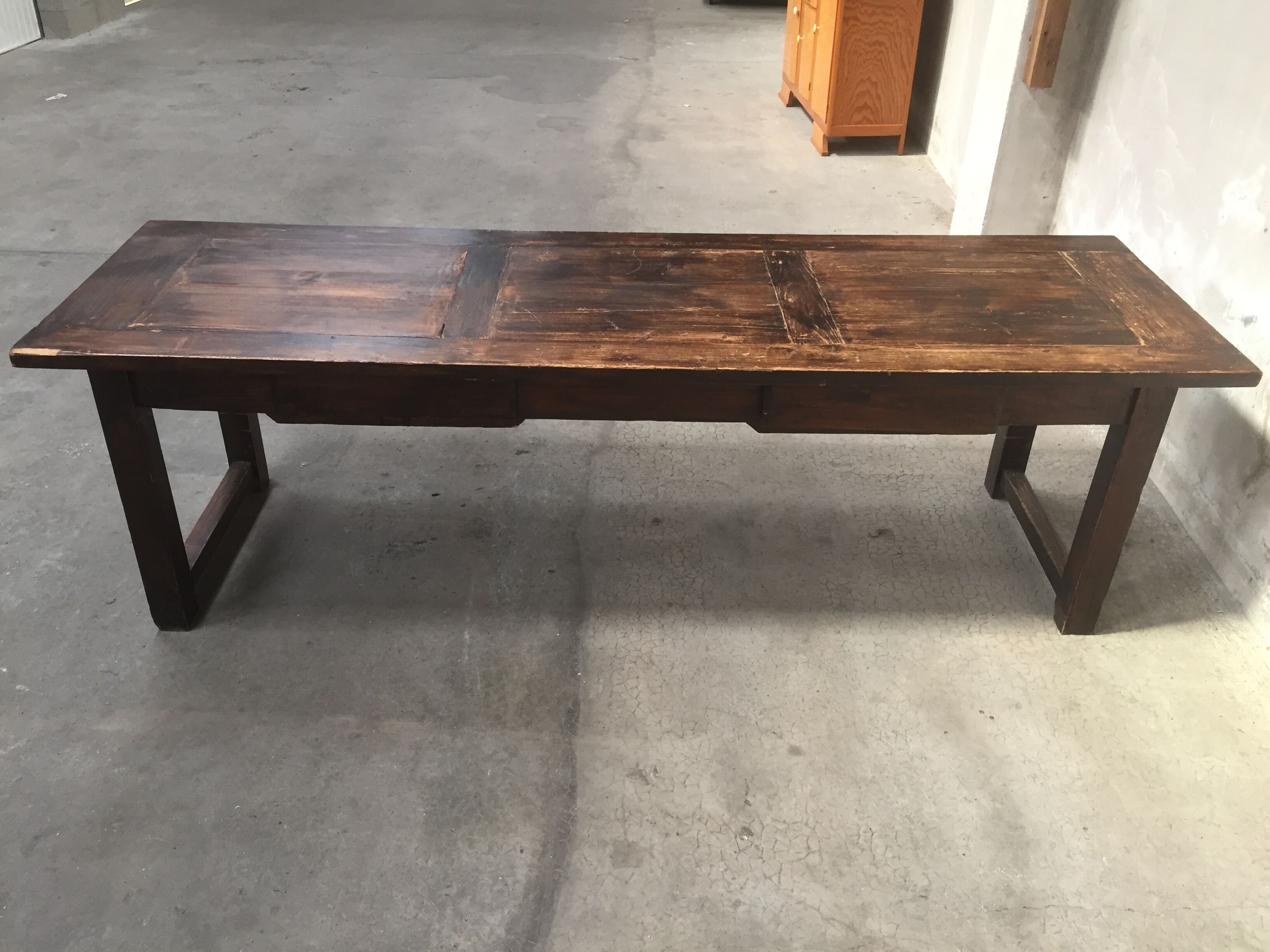 Old fir farmhouse table