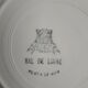 6 earthenware plates from Gien model Val de Loire hand-painted diam 21.5 cm