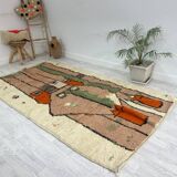 Handmade Moroccan Berber rug 280 X 150 CM