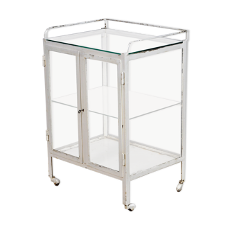 Vintage Iron Medical Trolley, 1930s