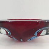 Two-tone crystal ashtray