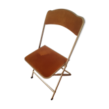Velvet folding chair