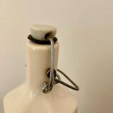 Longwy pitcher, stoneware bottles