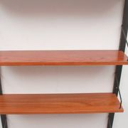 1960s wall unit in teak, Poul Cadovius