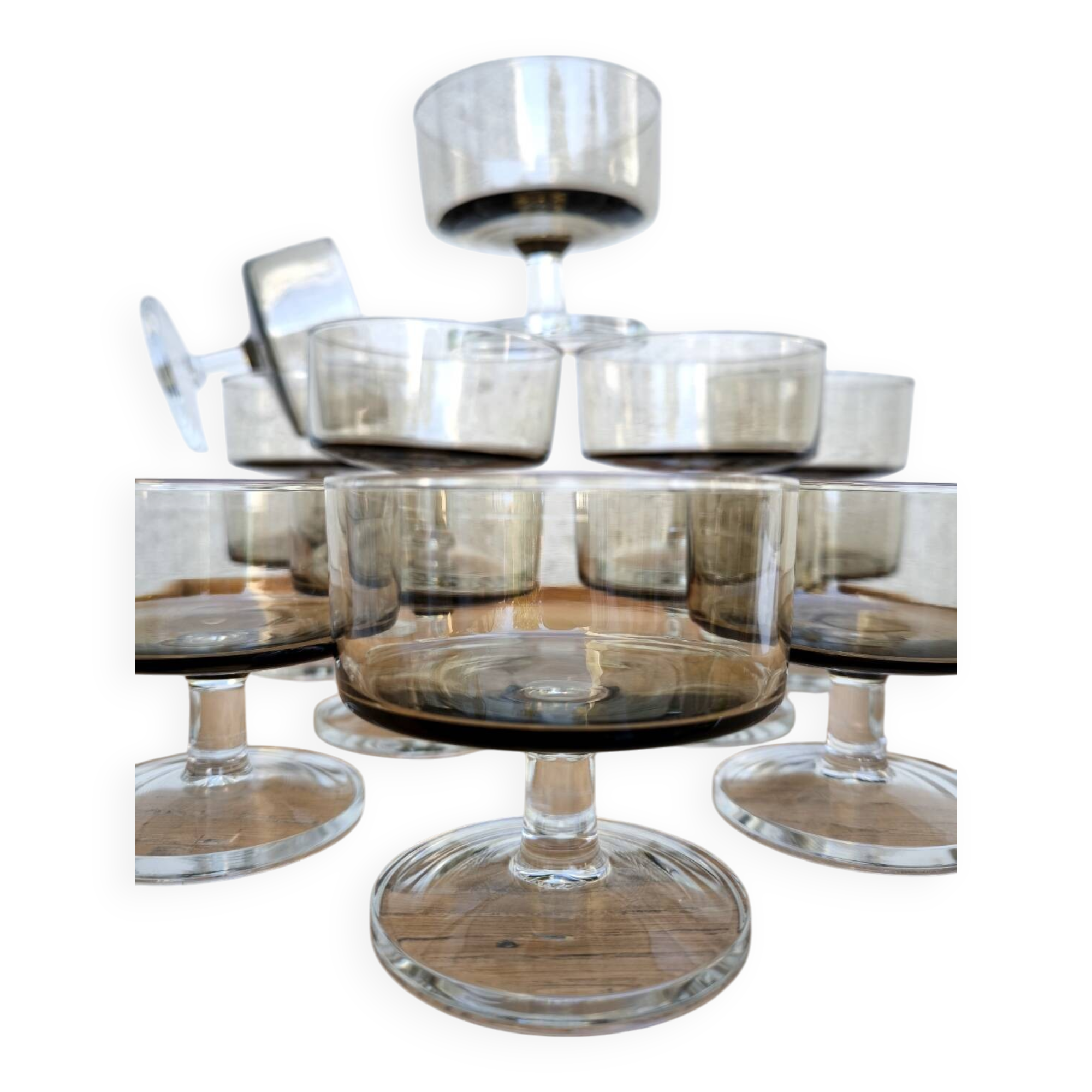 Cavalier champagne glasses