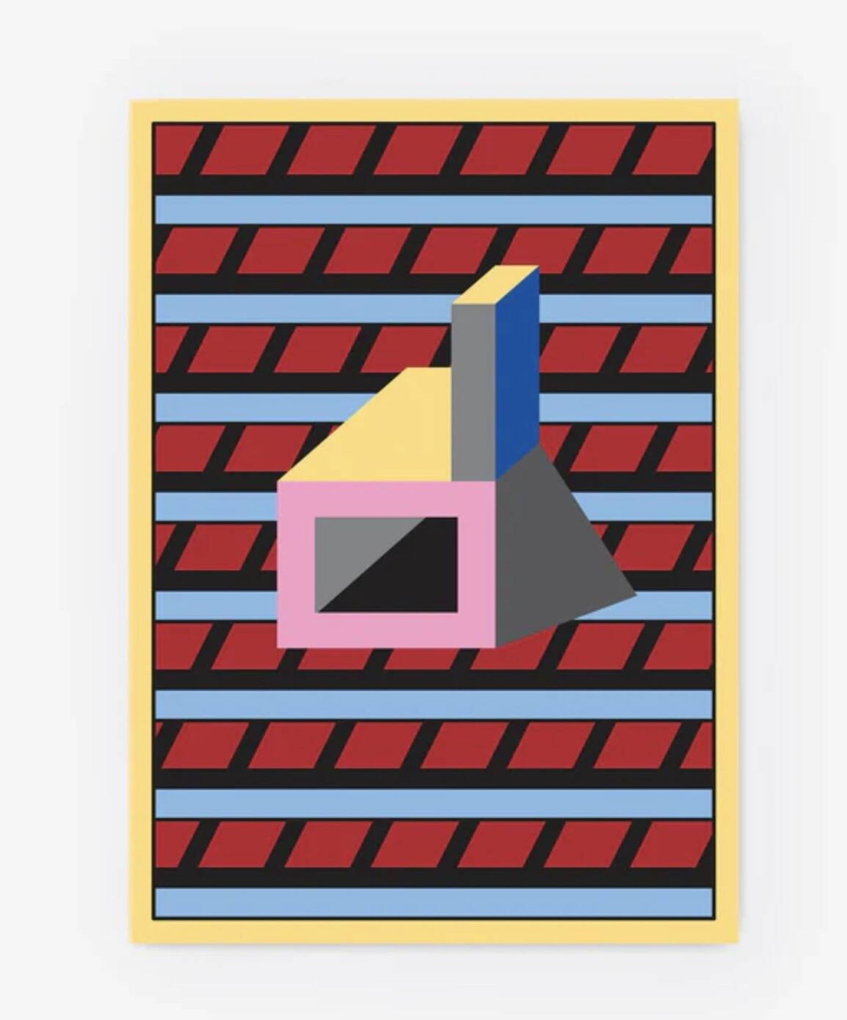 Lithograph by Nathalie du Pasquier