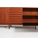 Teak Arne Vodder sideboard Model 29 for Sibast, Denmark 1950's