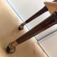 Dessert on varnished wood wheels / vintage 60s-70s