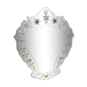 miroir vénitien 70x52cm