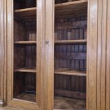 20th century oak bookcase