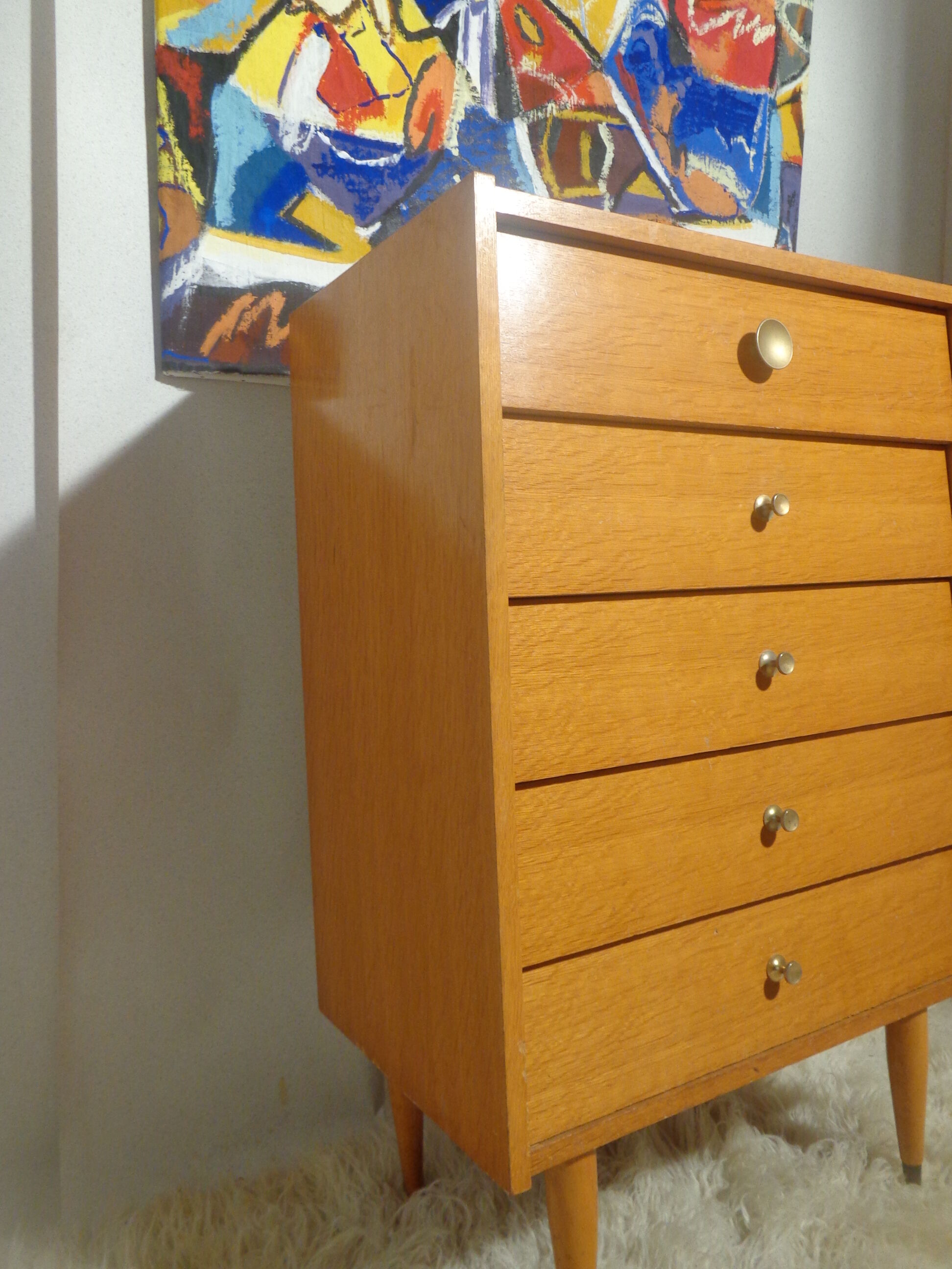 Vintage 60s chest of drawers