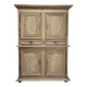 Whitewashed oak sideboard