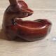 Ceramic doe at rest vintage