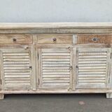 Buffet en bois blanc