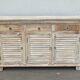 White wooden sideboard