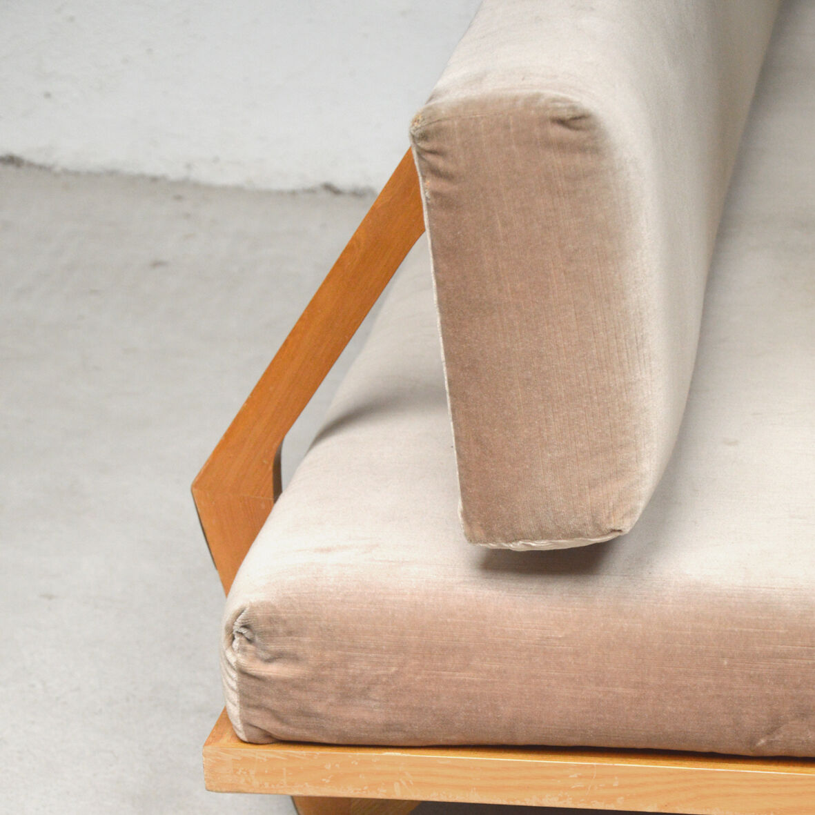 Daybed light brown, 1960