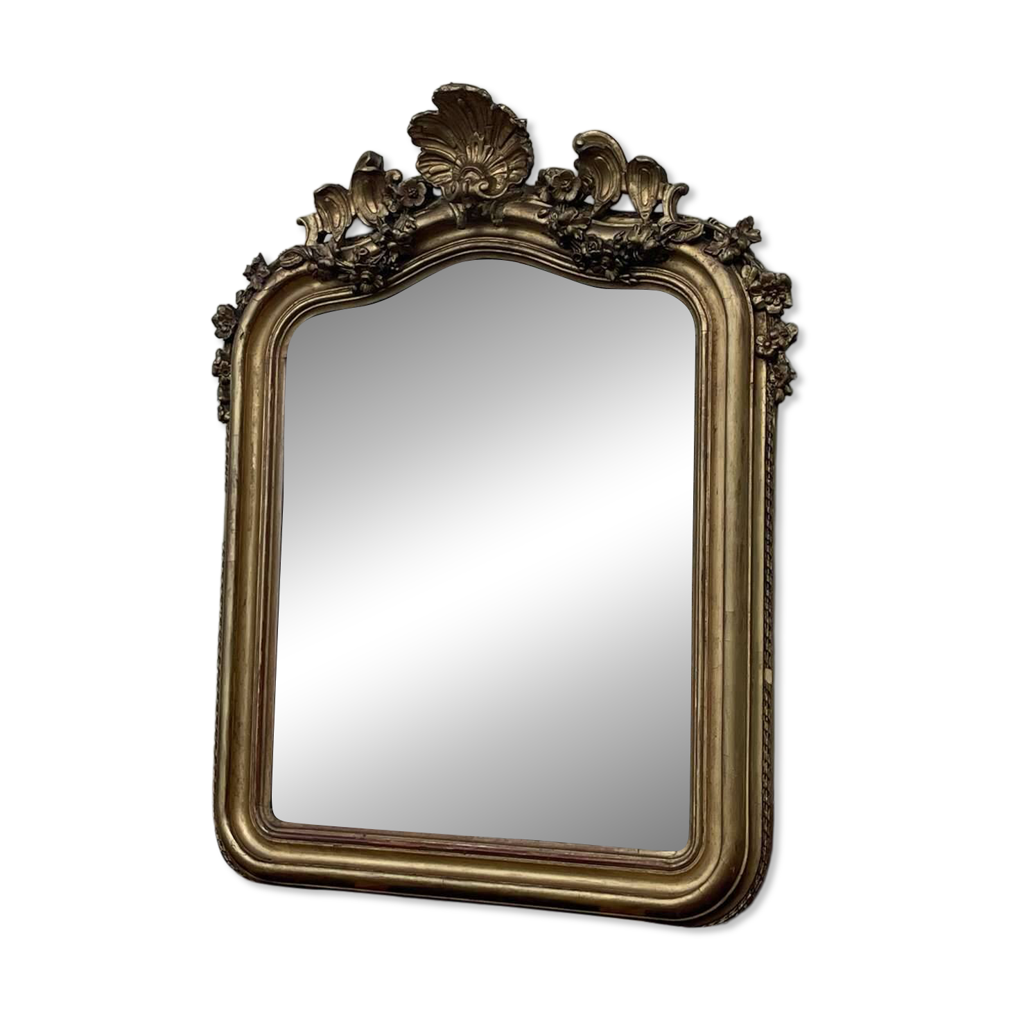 Louis XV mirror, early 19th century, restored.