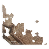 Table gueridon double plateau