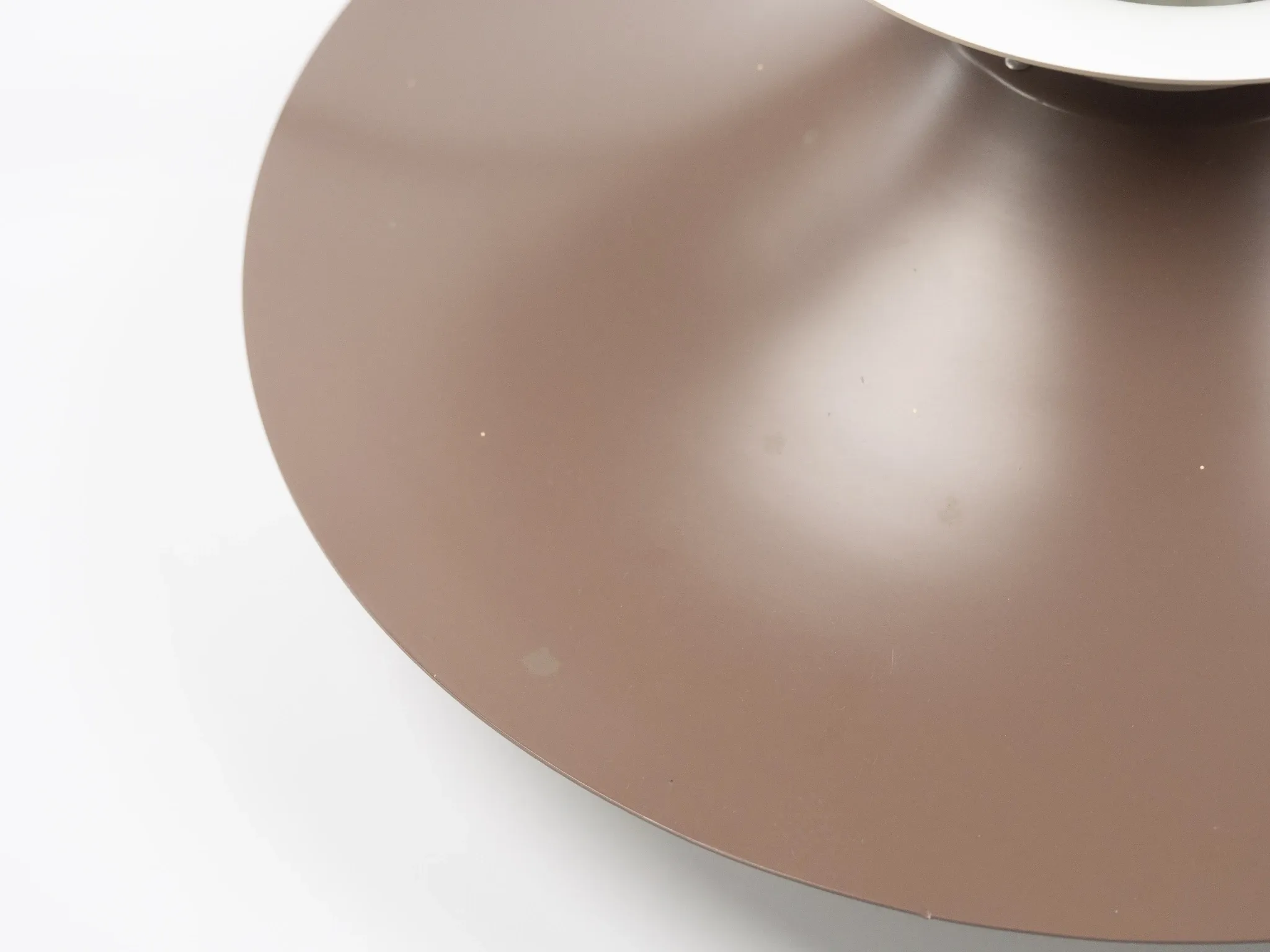 Danish vintage Radius pendant lamp by Erik Balslev, Fog og Morup, 1977