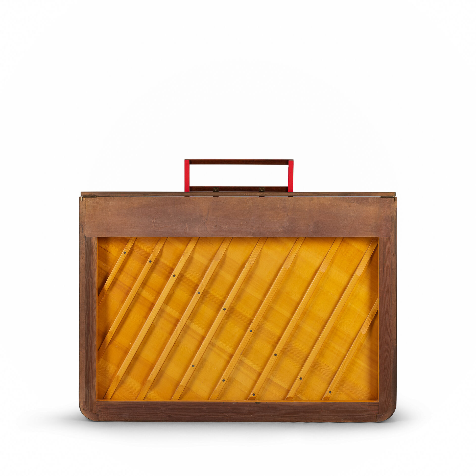 Danish mid-century modern hardwood pianette Bij Louis Zwicki, 1960s