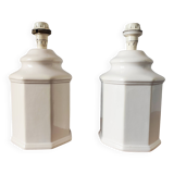 Pair of vintage lamps 1980