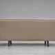 1970s, Danish 3 seater sofa, original condition, wool, teak wood.