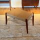 Vintage Scandinavian entrance bench "Aksel"