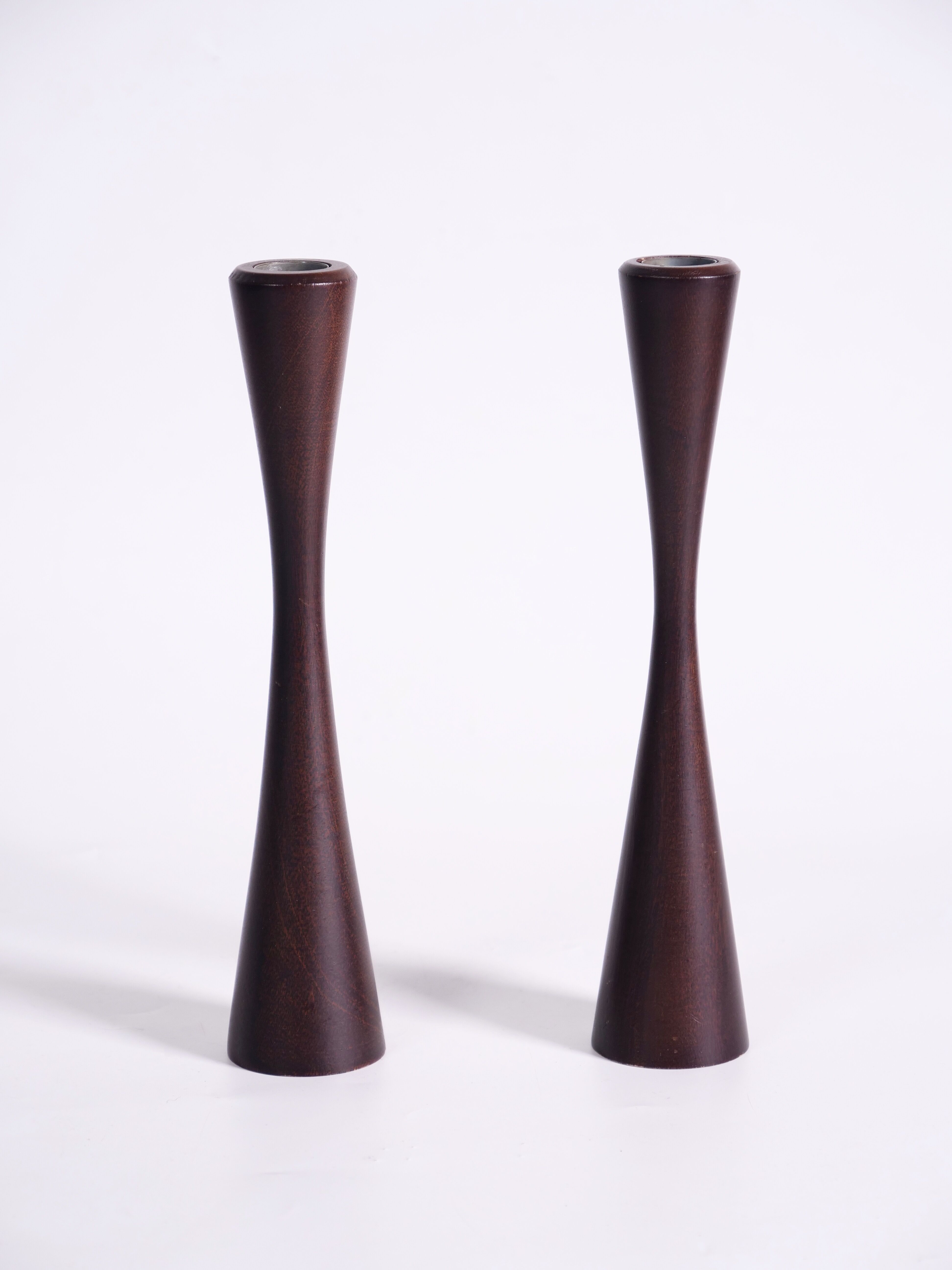 Scandinavian teak chandeliers