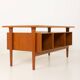 Bureau de direction danois en teck attribué à Kai Kristiansen, années 1960